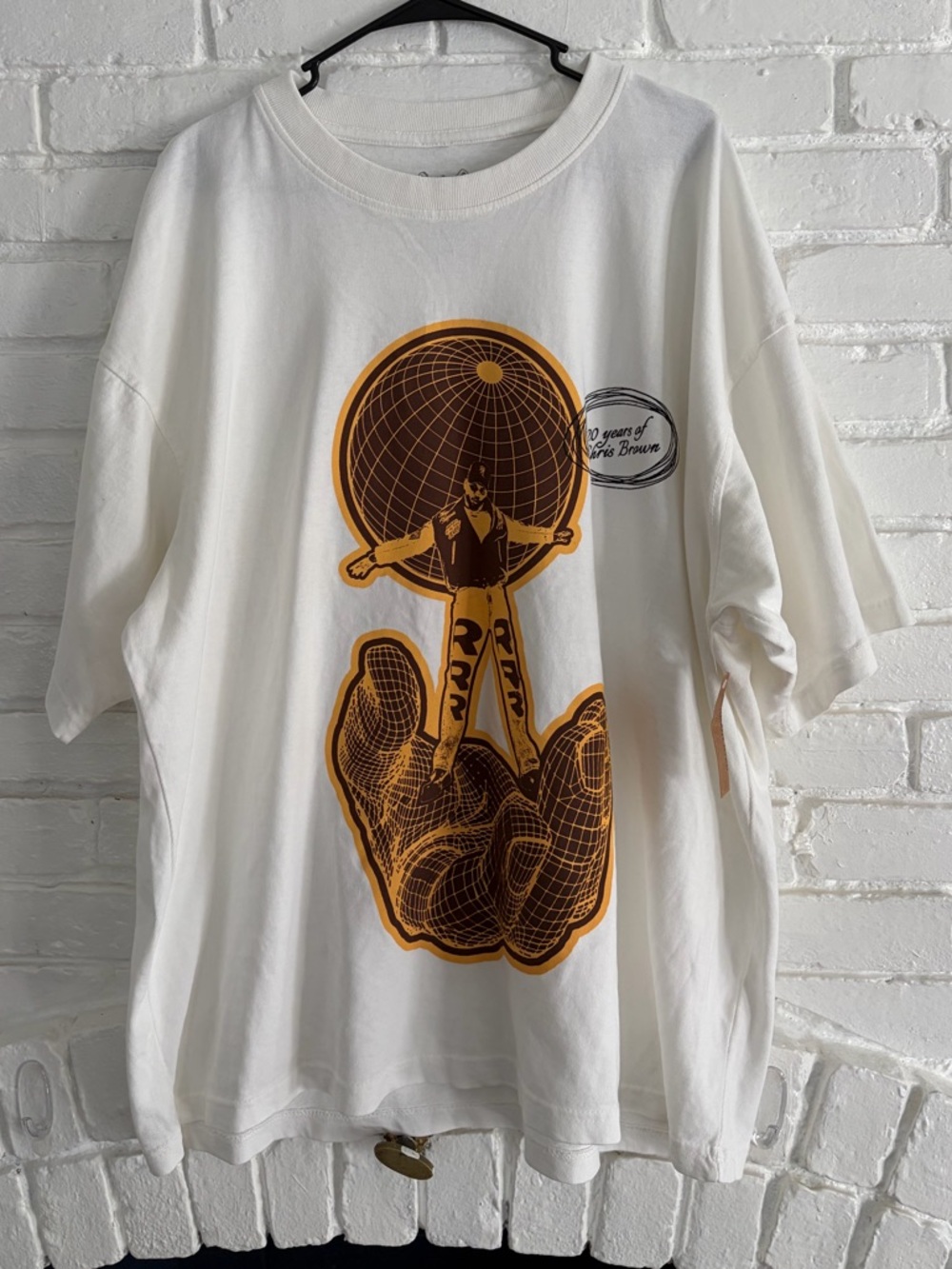 Men’s Chris brown concert tour t shirt size xxl brand new with tags